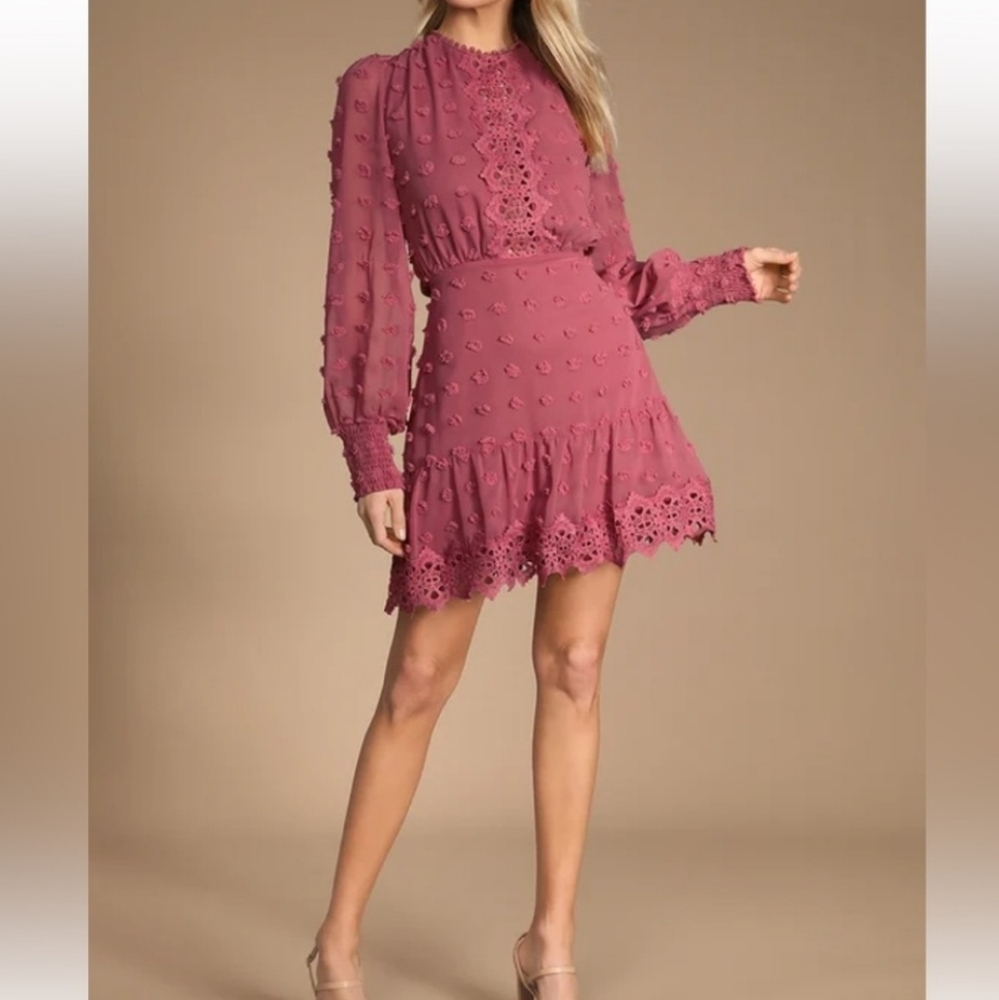 Lulu's Lust Or Love Long Sleeve Dress